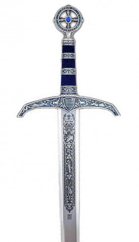 ESPADA ROBIN HOOD PLATA- GRABADO PROFUNDO